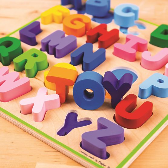 Bigjigs Baby Alphabet capital letters