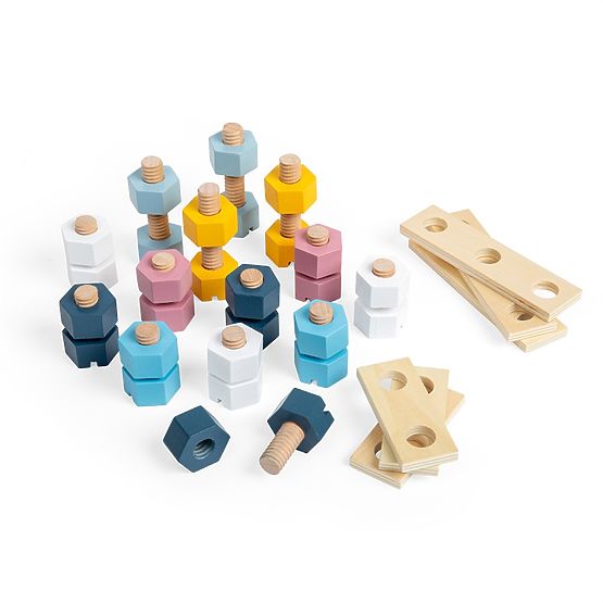 Bigjigs Crate of Nuts and Bolts
