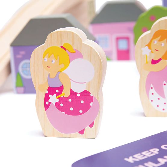 Bigjigs Rail Big wooden princess train track