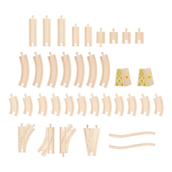 Bigjigs Rail Big wooden princess train track