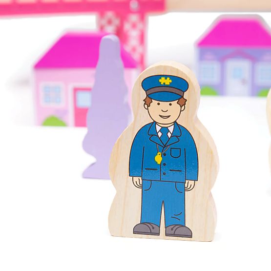 Bigjigs Rail Big wooden princess train track