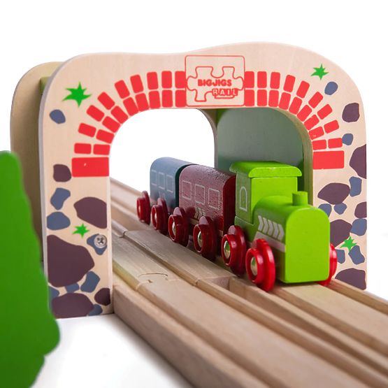 Bigjigs Rail Double rail tunnel