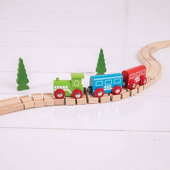 Bigjigs Rail Flexible rail 2 pieces
