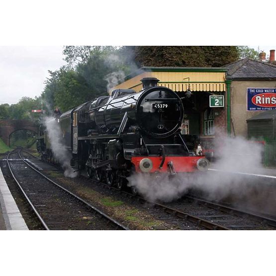 Bigjigs Rail Wooden replica of the Black 5 engine locomotive