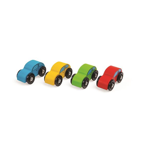 Bigjigs Rail Wooden train track with country road 80 parts
