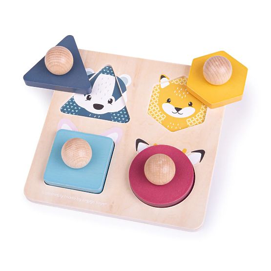 Bigjigs Toys Animal-Shaped Puzzle