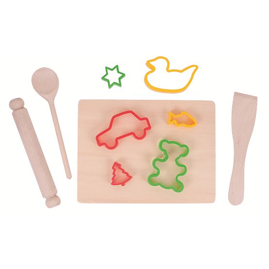 Bigjigs Toys Baking Set with Cookie Cutters
