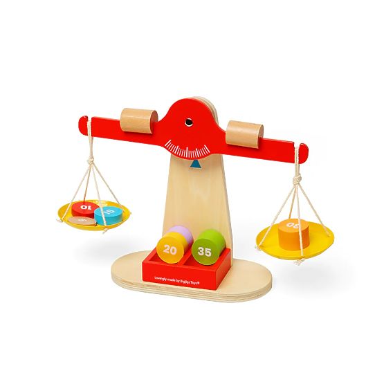 Bigjigs Toys Balance Scale with Counterweights