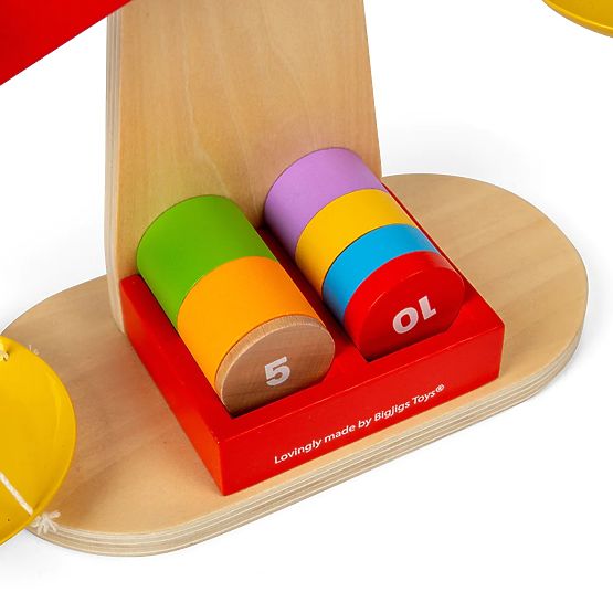 Bigjigs Toys Balance Scale with Counterweights
