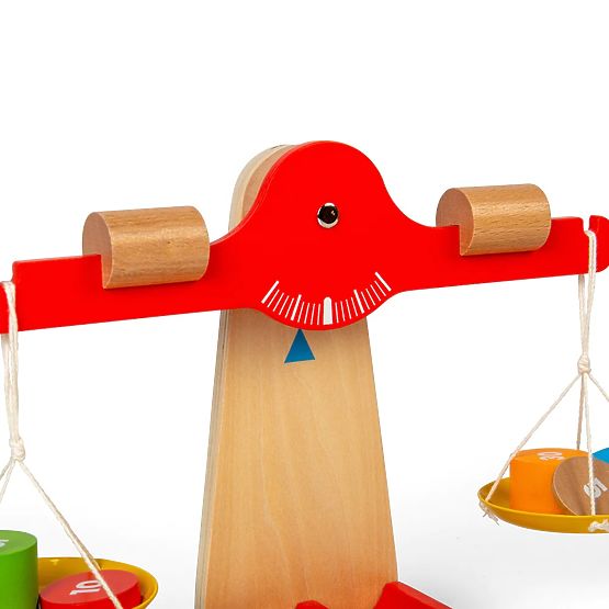 Bigjigs Toys Balance Scale with Counterweights