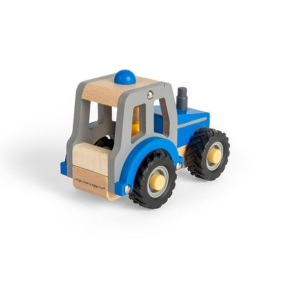 Bigjigs Toys Blue Tractor