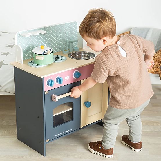 Bigjigs Toys Children's Kitchen in Scandinavian Style
