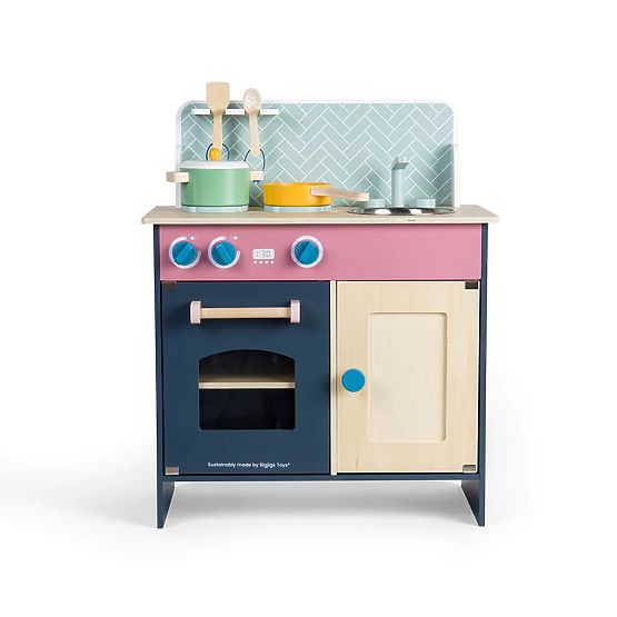 Bigjigs Toys Children's Kitchen in Scandinavian Style
