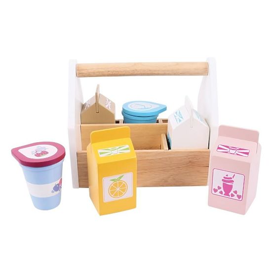 Bigjigs Toys Cocktail products in a portable box