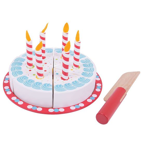 Bigjigs Toys Cutting Birthday Cake