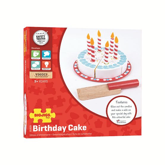 Bigjigs Toys Cutting Birthday Cake