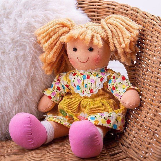 Bigjigs Toys Fabric doll Daisy 28 cm