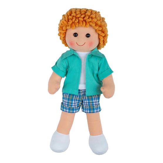 Bigjigs Toys Fabric Doll Jacob 28 cm