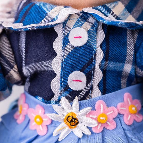 Bigjigs Toys Fabric Doll Katie 34 cm
