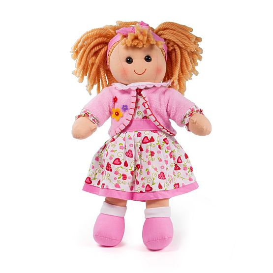 Bigjigs Toys Fabric Doll Kelly 34 cm