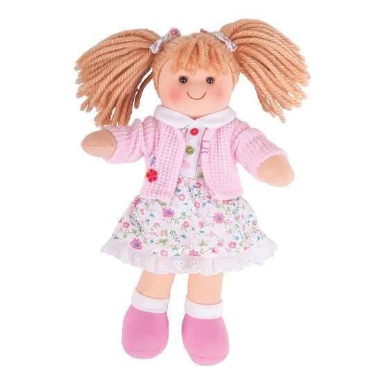 Bigjigs Toys Fabric Doll Poppy 28 cm