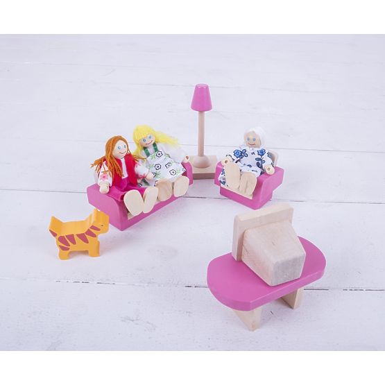 Bigjigs Toys Family House Set