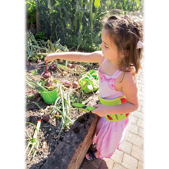 Bigjigs Toys Garden bucket green