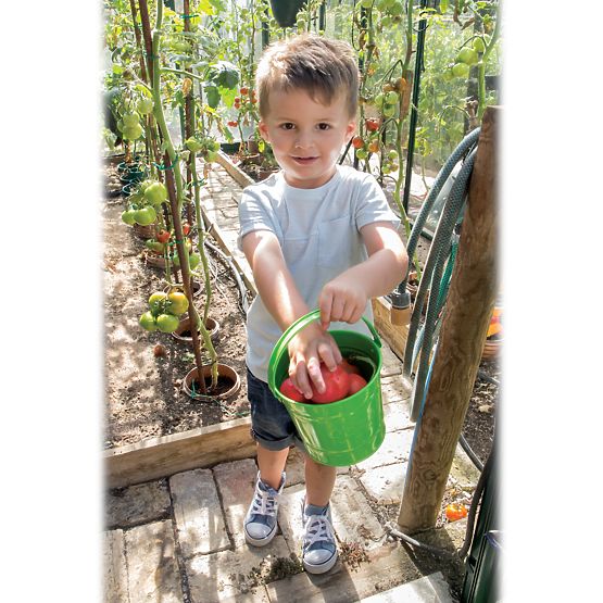 Bigjigs Toys Garden bucket green