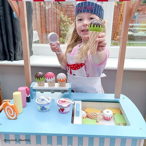 Bigjigs Toys Ice Cream Cart