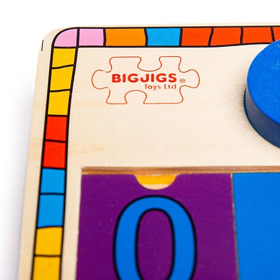 Bigjigs Toys Jigsaw board with numbers
