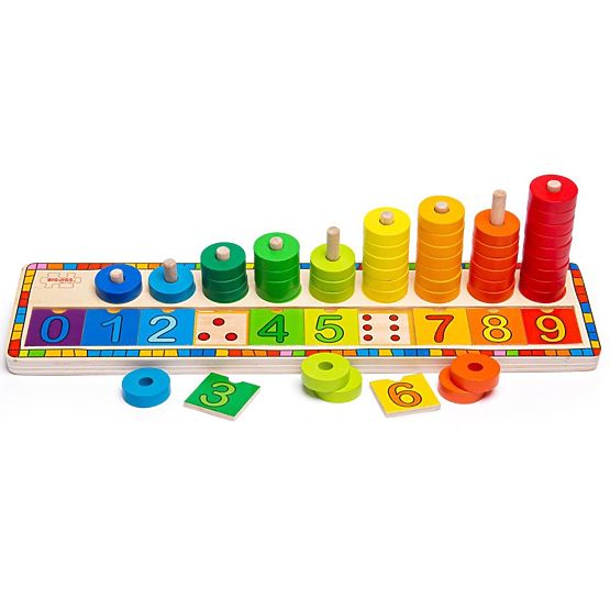 Bigjigs Toys Jigsaw board with numbers
