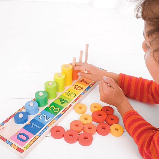Bigjigs Toys Jigsaw board with numbers