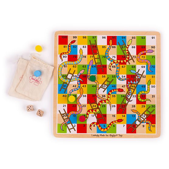 Bigjigs Toys Ladders and Snakes 2