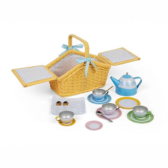 Bigjigs Toys Picnic Set in a Basket