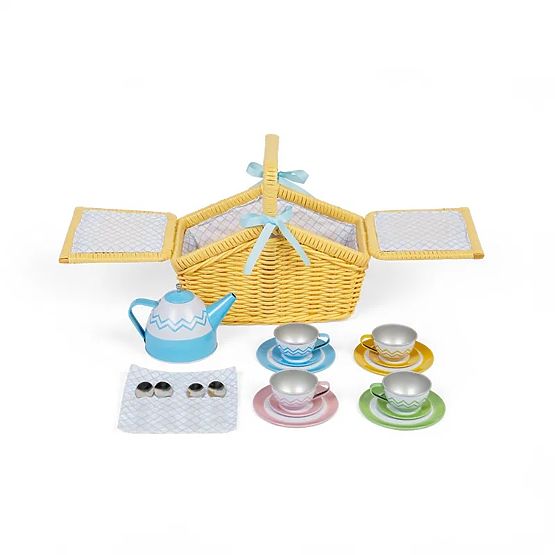 Bigjigs Toys Picnic Set in a Basket