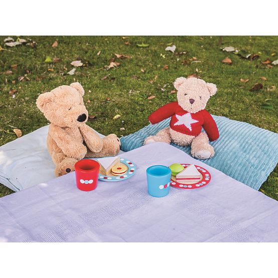 Bigjigs Toys Polka Dot Snack Set
