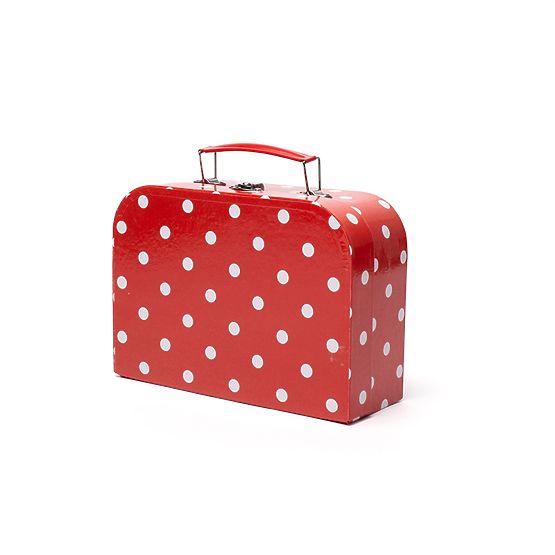 Bigjigs Toys Red Polka Dot Tea Set