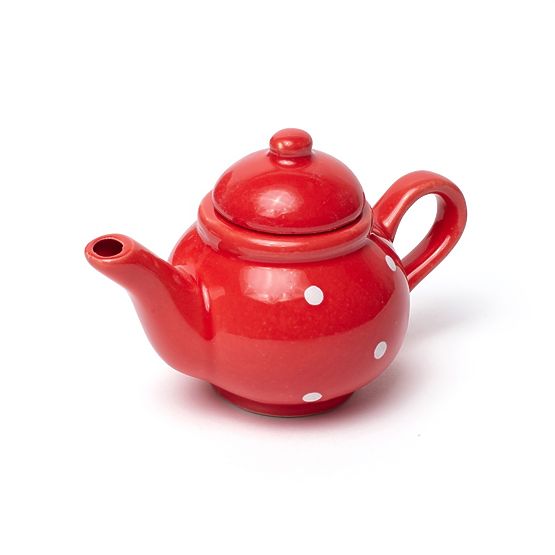Bigjigs Toys Red Polka Dot Tea Set