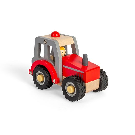 Bigjigs Toys Red Tractor