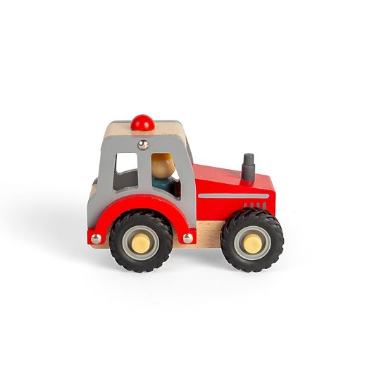 Bigjigs Toys Red Tractor