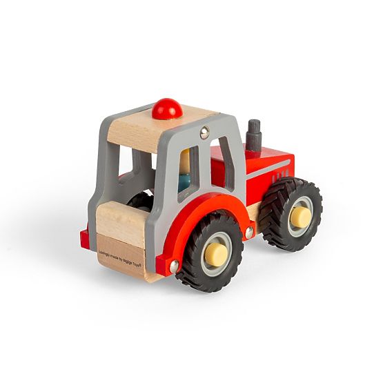 Bigjigs Toys Red Tractor