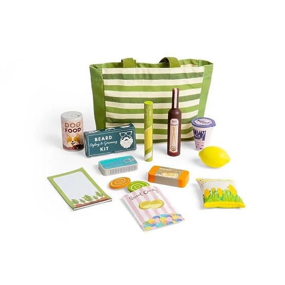 Bigjigs Toys Shopping Bag with Groceries