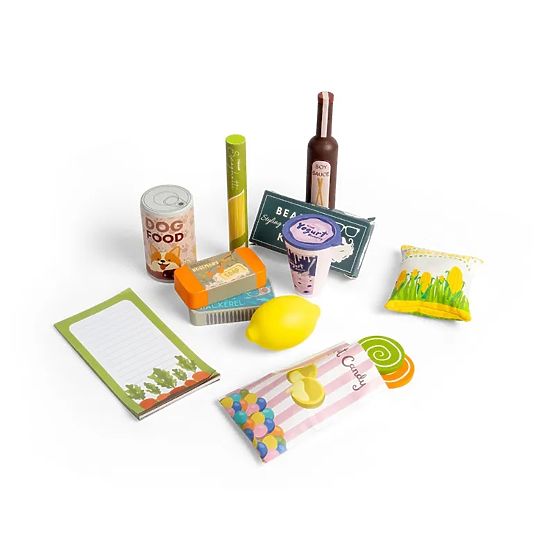 Bigjigs Toys Shopping Bag with Groceries