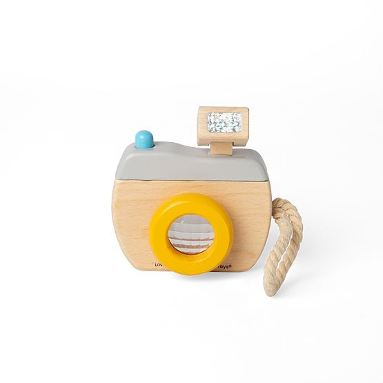 Bigjigs Toys Wooden Camera with Flash