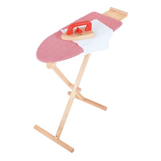 Bigjigs Toys Wooden Ironing Board with Iron - Damaged Packaging