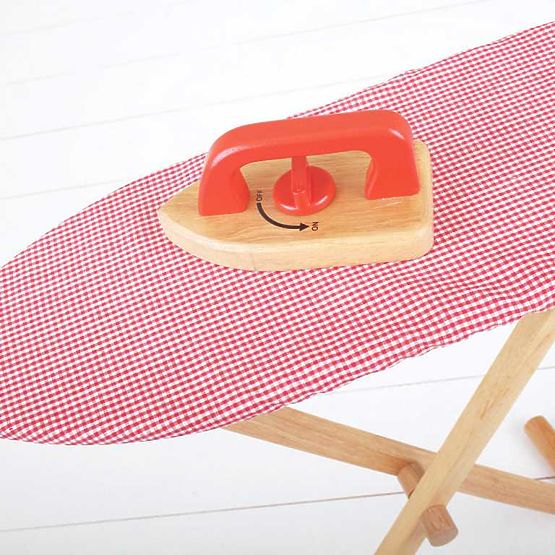 Bigjigs Toys Wooden Ironing Board with Iron - Damaged Packaging
