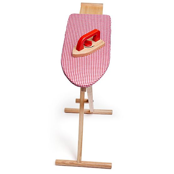 Bigjigs Toys Wooden Ironing Board with Iron - Damaged Packaging