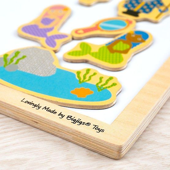 Bigjigs Toys Wooden Magnetic Board