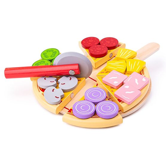 Bigjigs Toys Wooden Pizza Slicer