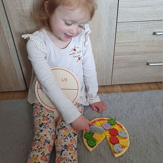 Bigjigs Toys Wooden Pizza Slicer